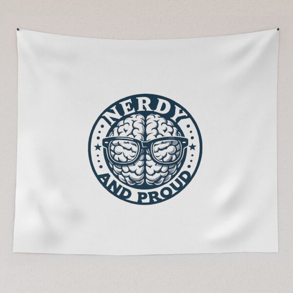 Item preview, Nerdy and Proud designed and sold by Monem-RASH.