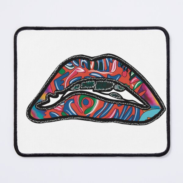 Item preview, Vivid Temptation Abstract Lips designed and sold by chuckletuckle.