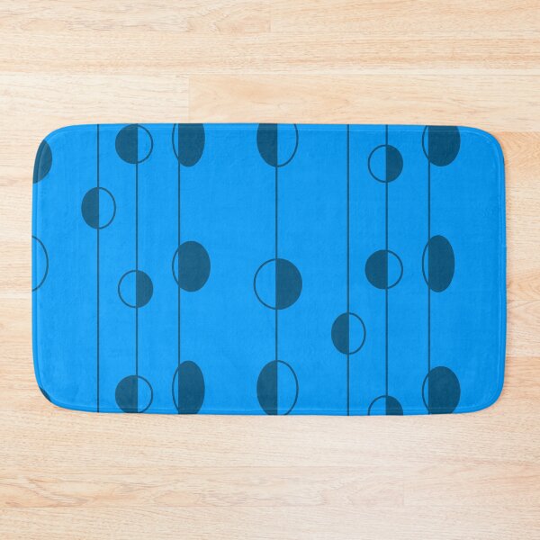 Item preview, Blue design,  vertical lines and dots designed and sold by Stefrait-7.