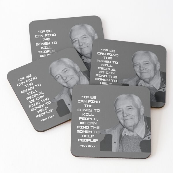 Item preview, Tony Benn Quote designed and sold by sourceoflife.