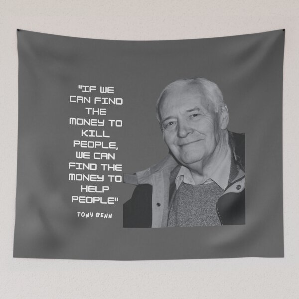 Item preview, Tony Benn Quote designed and sold by sourceoflife.