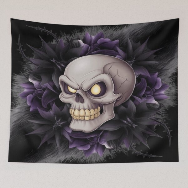 Item preview, Halloween Skull Hauntingly designed and sold by Bmc-Designer.