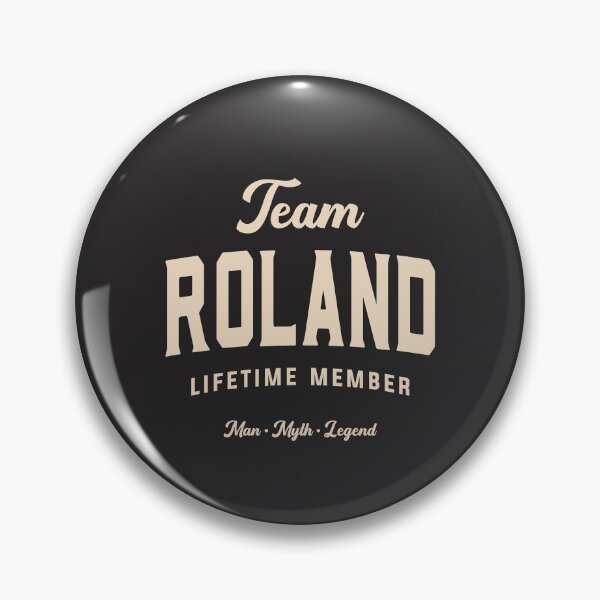 Item preview, Team Roland Lifetime Member Personalized Name Roland designed and sold by cidolopez.