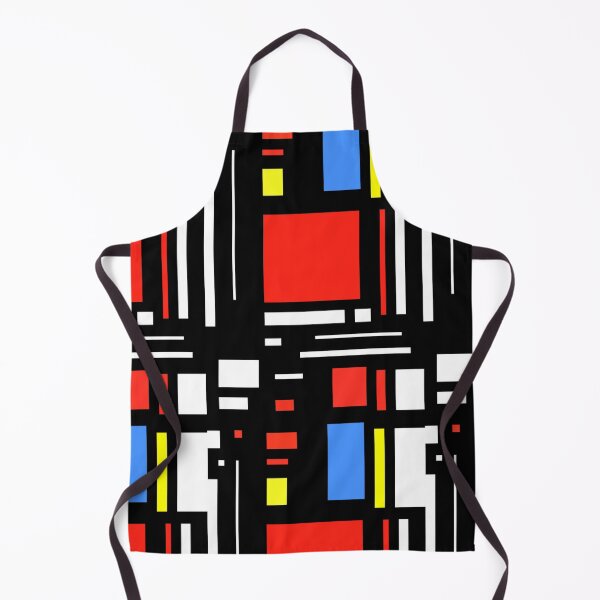 Item preview, Modern Mondrian Mode  by Jenny Meehan designed and sold by Jenny Meehan Art Prints and Patterns  .