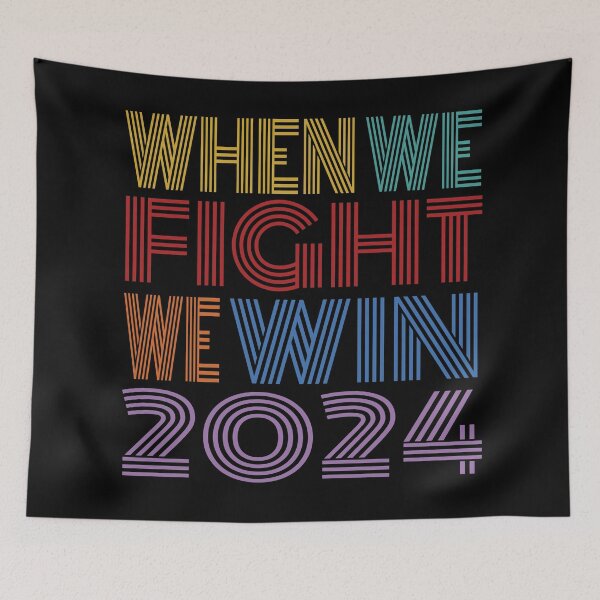 Item preview, When We Fight We Win. designed and sold by EunsooLee.