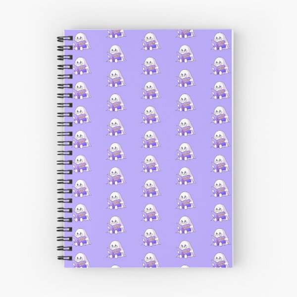 Item preview, Boo the Bookish Ghost | Purple Ver. designed and sold by BookishTheories.