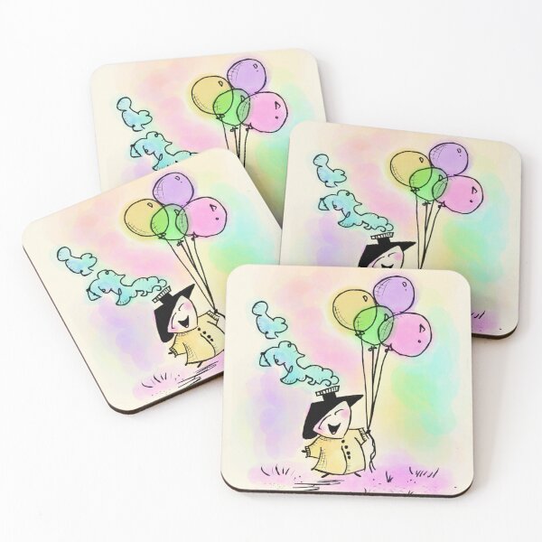 Item preview, Chimney Hat, whimsical illustration  designed and sold by Juujuubear.