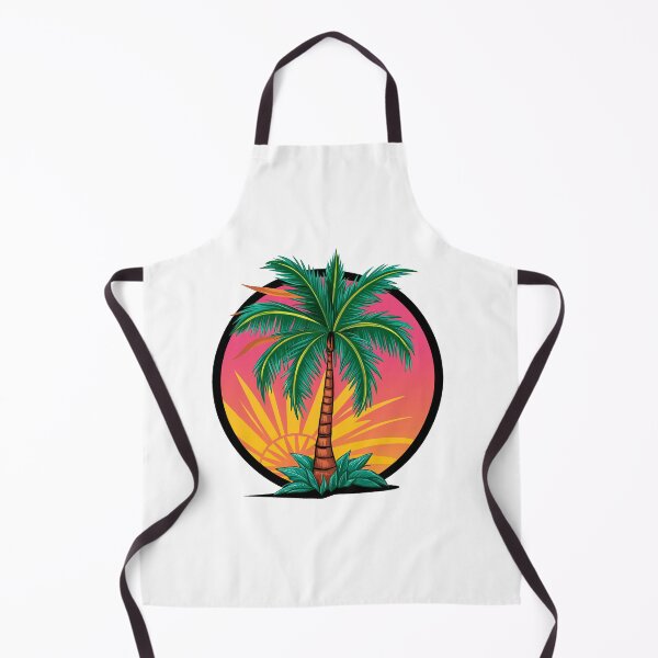 Item preview, Tropical Palm At Sunset - Holiday Motif designed and sold by MrERNST.