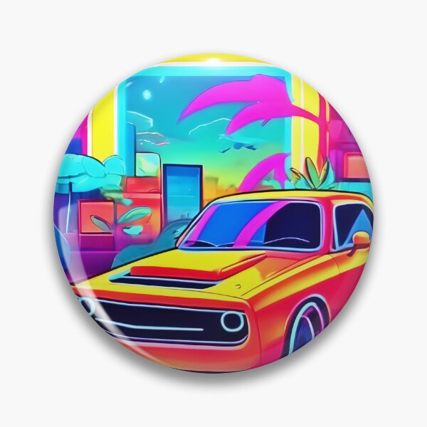 Item preview, Neon Dream Car Escape designed and sold by Health And Fitness Posts e-Store.