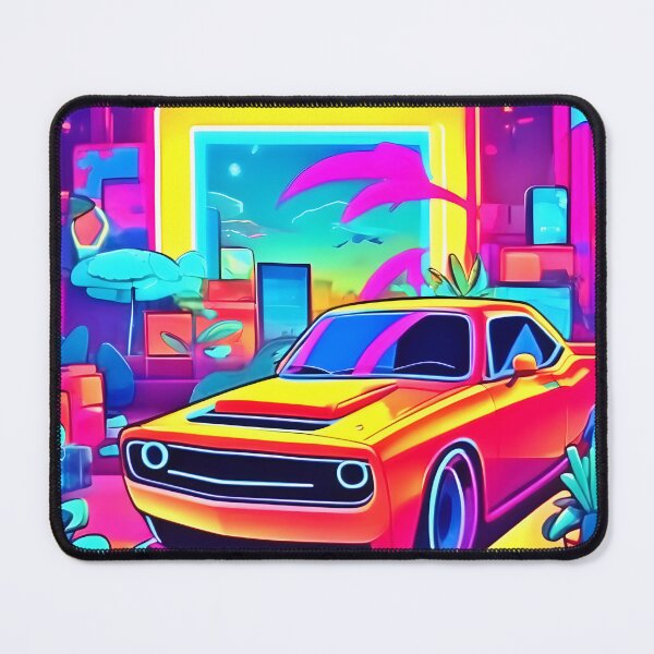Item preview, Neon Dream Car Escape designed and sold by Health And Fitness Posts e-Store.