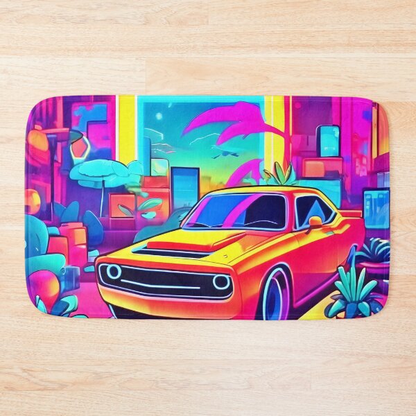 Item preview, Neon Dream Car Escape designed and sold by Health And Fitness Posts e-Store.