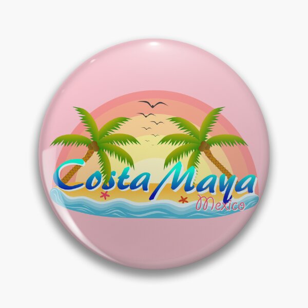Item preview, Costa Maya Beach, Mexico Sunset Summer Vibes designed and sold by ArtNoveltee.