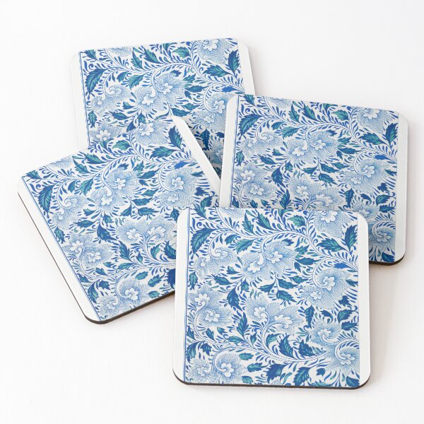 Item preview, Blue Ornamental Pattern designed and sold by ncbennett.