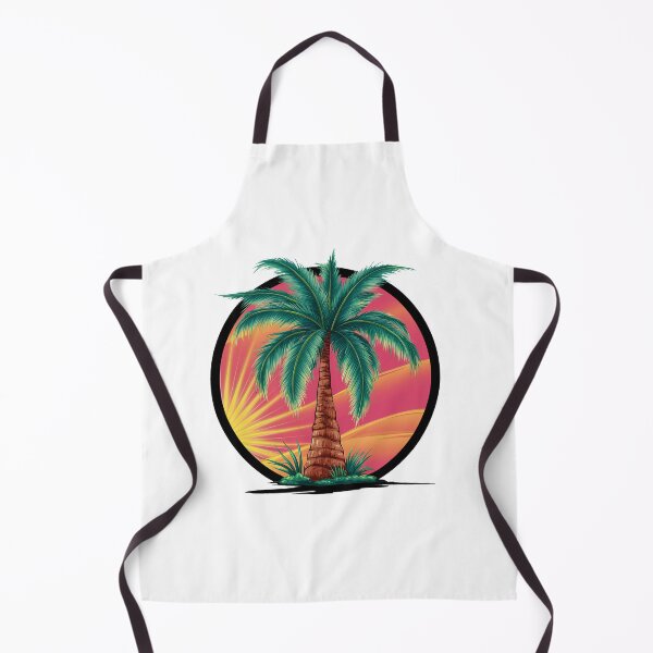 Item preview, Tropical Palm At Sunset - Holiday Motif designed and sold by MrERNST.