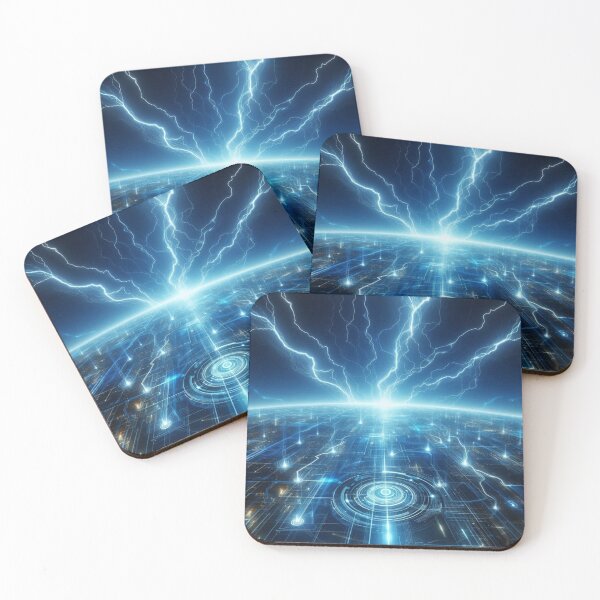 Item preview, Futuristic Lightning 3b designed and sold by Sybille-Yates.