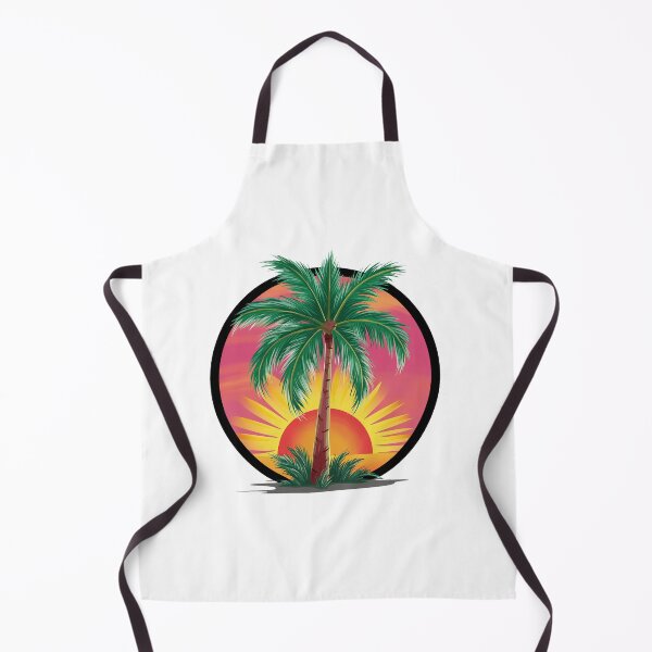Item preview, Tropical Palm At Sunset - Holiday Motif designed and sold by MrERNST.