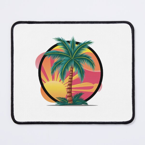 Item preview, Tropical Palm At Sunset - Holiday Motif designed and sold by MrERNST.