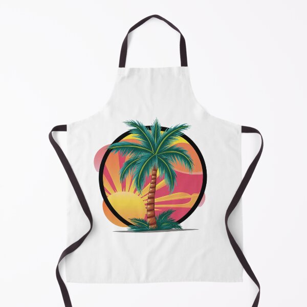 Item preview, Tropical Palm At Sunset - Holiday Motif designed and sold by MrERNST.