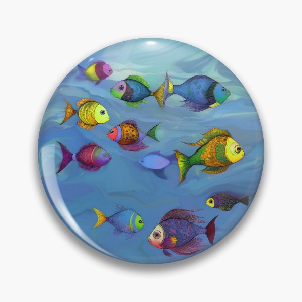 Item preview, Beach Decor Style Boho Fish Home Decor and Art Bohemian Vibes 3 of 4 designed and sold by Beachy.