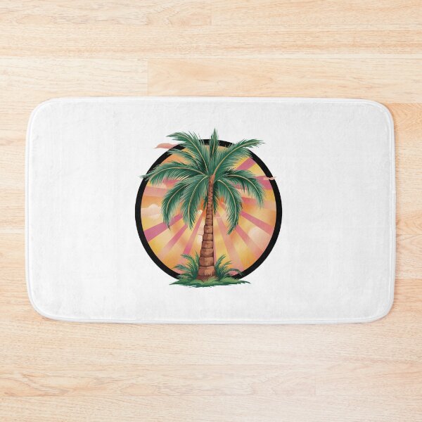 Item preview, Tropical Palm At Sunset - Holiday Motif designed and sold by MrERNST.