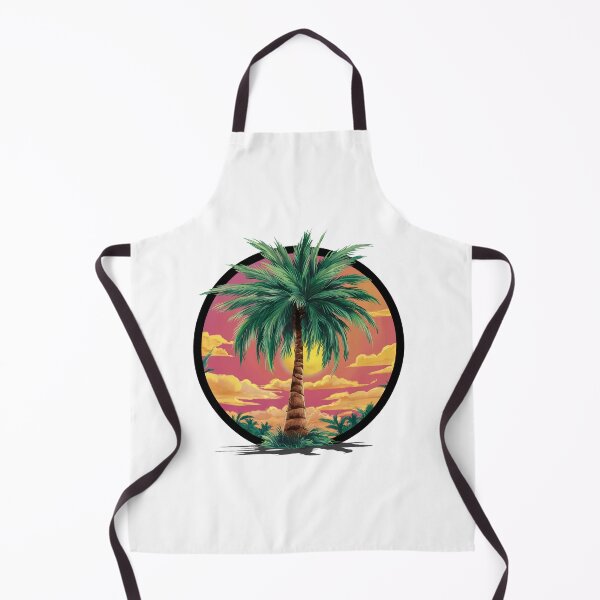 Item preview, Tropical Palm At Sunset - Holiday Motif designed and sold by MrERNST.