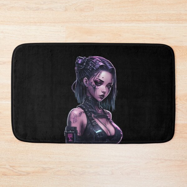 Item preview, Cyberpunk Girl, Sexy Character, Dystopian Anime designed and sold by Burn-Ego.