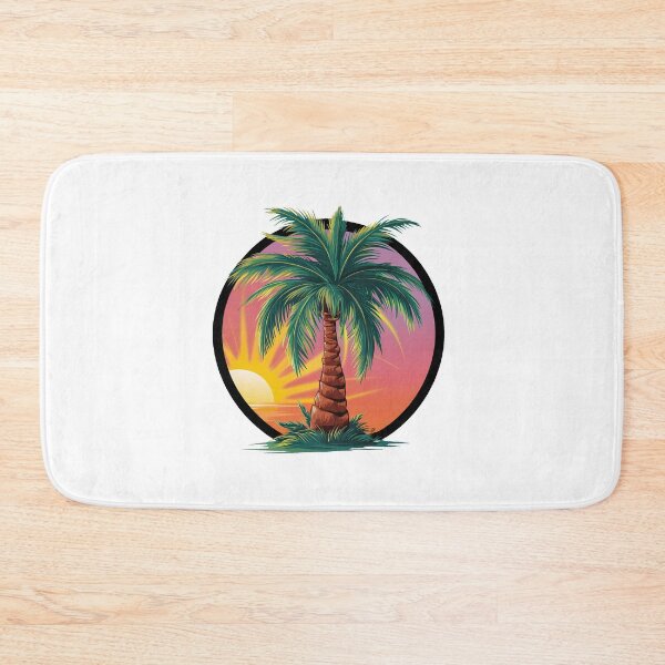 Item preview, Tropical Palm At Sunset - Holiday Motif designed and sold by MrERNST.