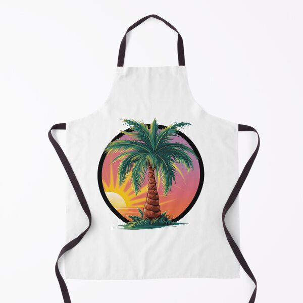 Item preview, Tropical Palm At Sunset - Holiday Motif designed and sold by MrERNST.