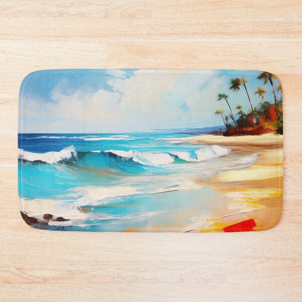 Item preview, Abstract Beach, Tropical Coast Art designed and sold by EnchantedWishes.