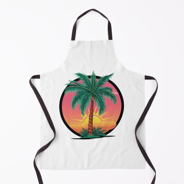 Item preview, Tropical Palm At Sunset - Holiday Motif designed and sold by MrERNST.