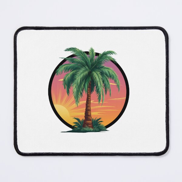 Item preview, Tropical Palm At Sunset - Holiday Motif designed and sold by MrERNST.