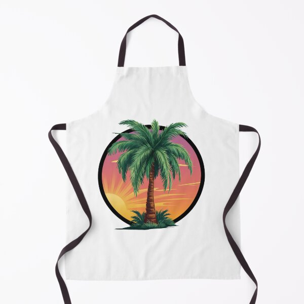 Item preview, Tropical Palm At Sunset - Holiday Motif designed and sold by MrERNST.