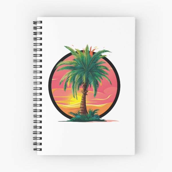 Item preview, Tropical Palm At Sunset - Holiday Motif designed and sold by MrERNST.