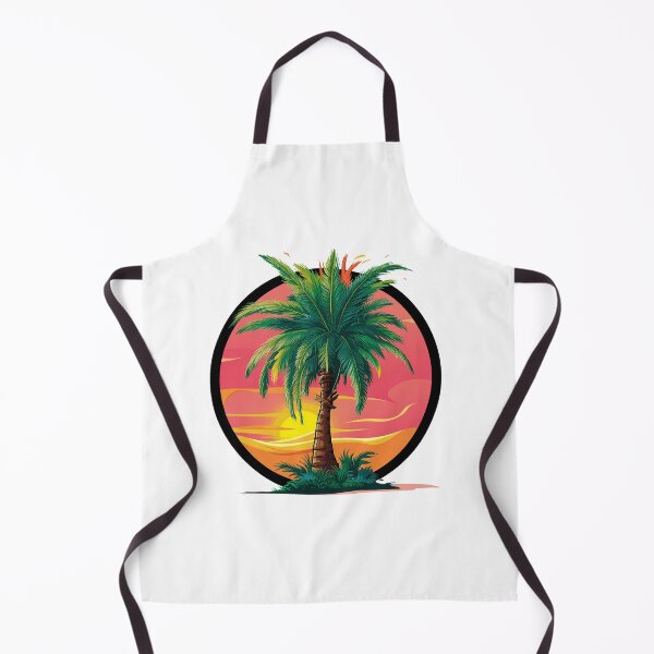 Item preview, Tropical Palm At Sunset - Holiday Motif designed and sold by MrERNST.