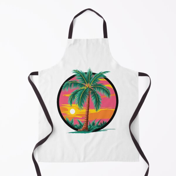 Item preview, Tropical Palm At Sunset - Holiday Motif designed and sold by MrERNST.