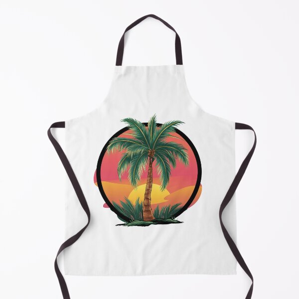 Item preview, Tropical Palm At Sunset - Holiday Motif designed and sold by MrERNST.