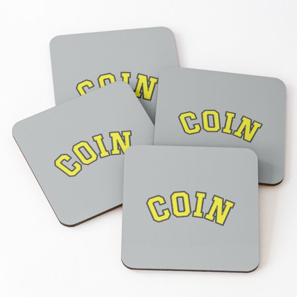 Item preview, Coin Band Varsity Yellow Lettering designed and sold by aestheticqueen.