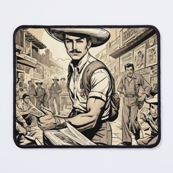 Item preview, Western Newsstand designed and sold by ZenOfAIarts.