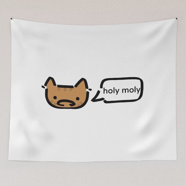 Item preview, Holy moly cat woah so silly indeed designed and sold by FoxDew.