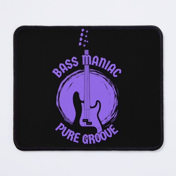 Item preview, Bass Maniac - Pure Groove Bass T-Shirt designed and sold by TwistedPrinter.