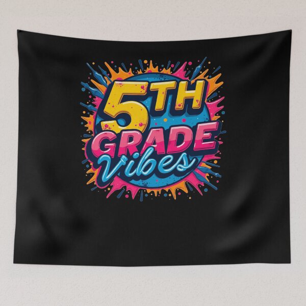 Item preview, 5th Grade Vibes, back to school 2024, rising fifth grader, 5th grade, hello 5th grade designed and sold by mwebba2005.