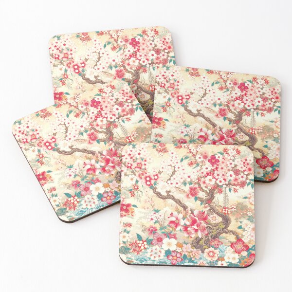 Item preview, Blossoming Elegance: A Traditional Floral Tapestry designed and sold by ZenOfAIarts.