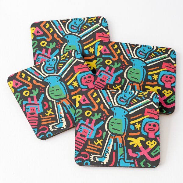 Item preview, Very colorful street art designed and sold by MidArtForge.