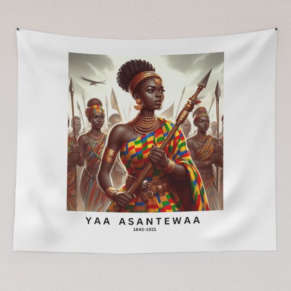 Item preview, Yaa Asantewaa 1840-1921 designed and sold by sourceoflife.