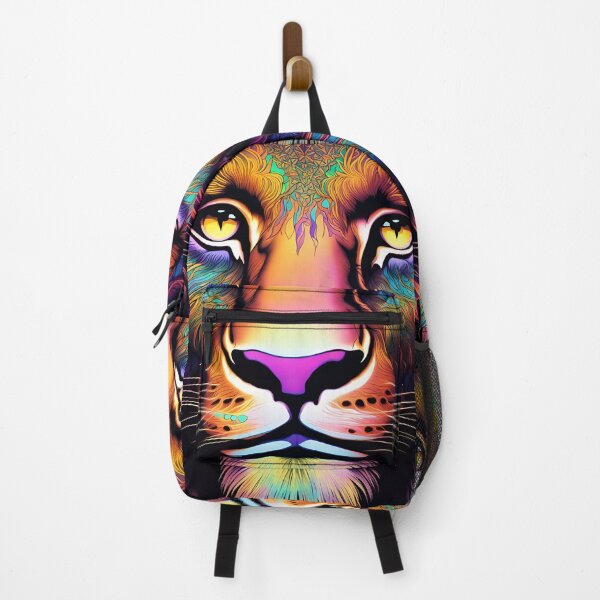 Item preview, Neon/Black light Art of a Lion 3 designed and sold by JJArtCreations.