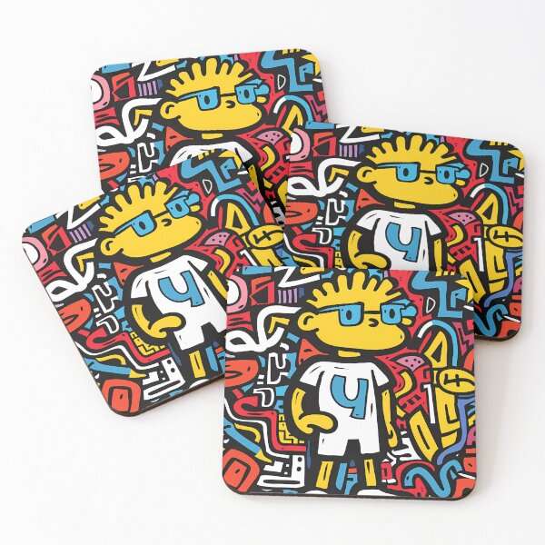 Item preview, Very colorful street art designed and sold by MidArtForge.