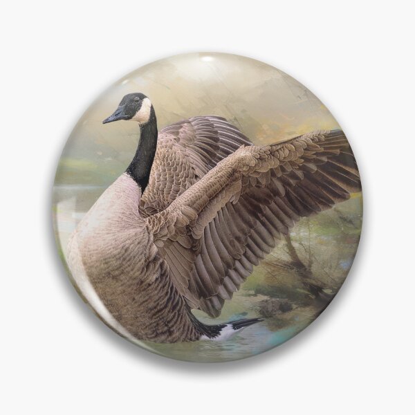 Item preview, Goose Flapping her Wings 01 designed and sold by Elisabeth Lucas.