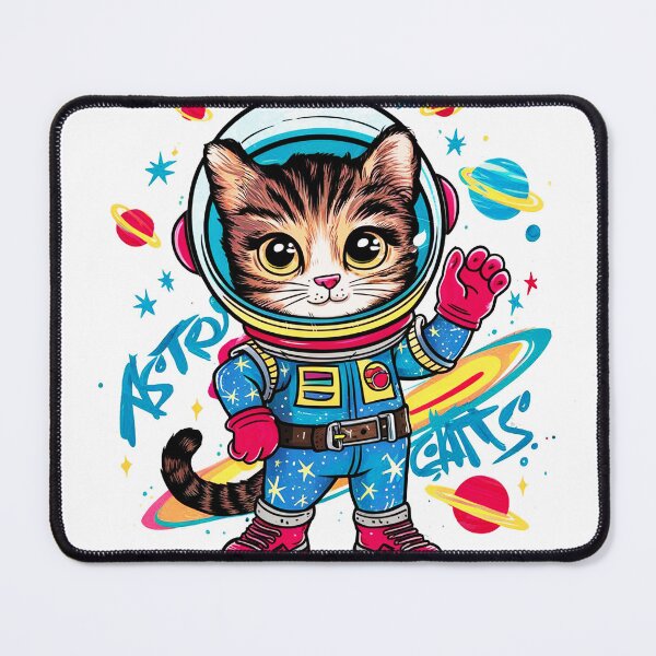 Item preview, Astrocat: The Adorable Space Explorer for Cat Lovers designed and sold by asprse.