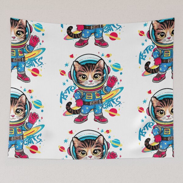 Item preview, Astrocat: The Adorable Space Explorer for Cat Lovers designed and sold by asprse.