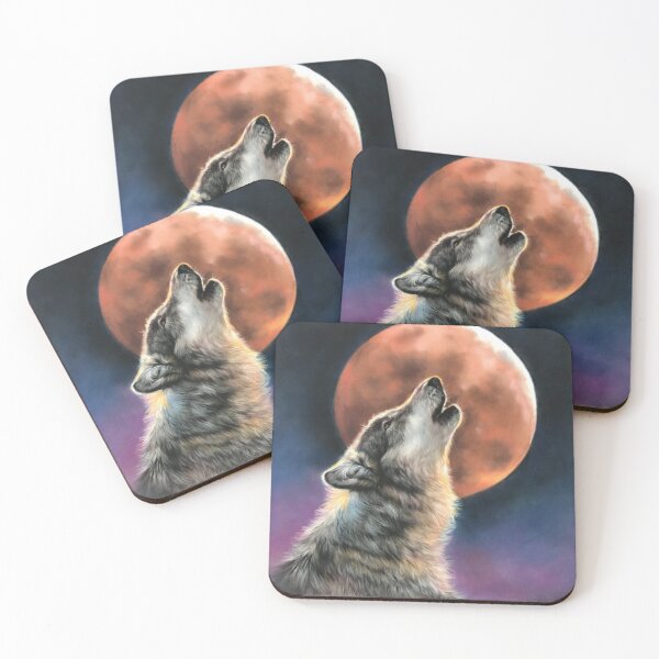 Item preview, blood moon wolf designed and sold by vampress87.